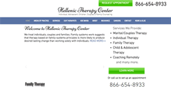 Desktop Screenshot of hellenictherapy.com